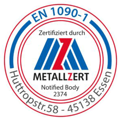 Metallzert Zertifikat 2374